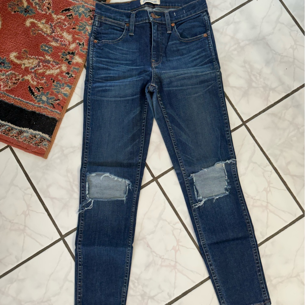 Madewell distressed jeans